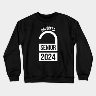 Senior 2024 Unlocked Crewneck Sweatshirt